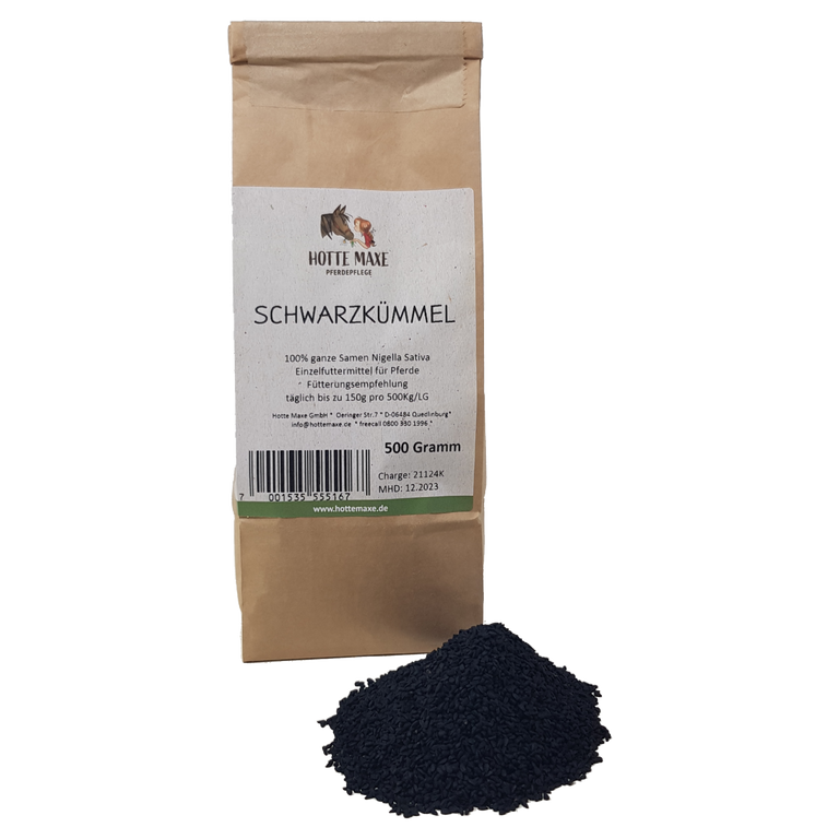 Hotte Maxe Einzelkräuter Schwarzkümmel Samen, ägyptisch