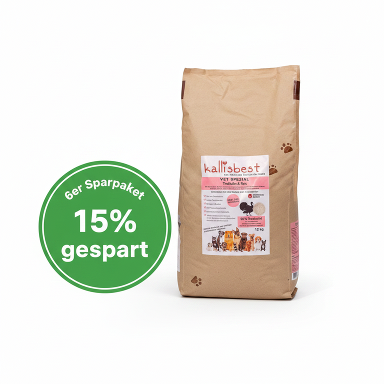 VET Spezial Truthahn & Reis mittlere Kroketten – 38% Truthahnfleischmehl, glutenfrei