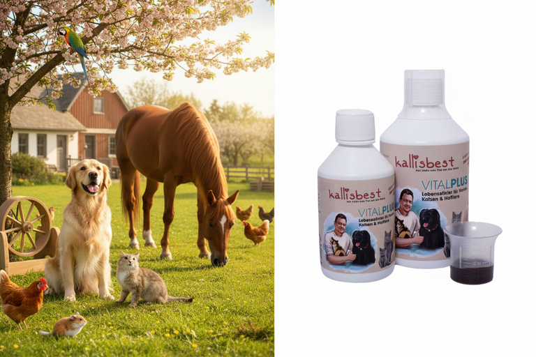 Vital Plus für Hunde, Katzen & Hoftiere  DAUERHAFT GÜNSTIGER ALLE GRÖßEN!