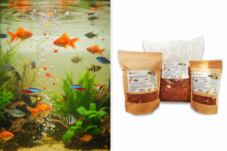 Premium Zierfischflocken für Zierfische & Wasserschildkröten | Kallisbest