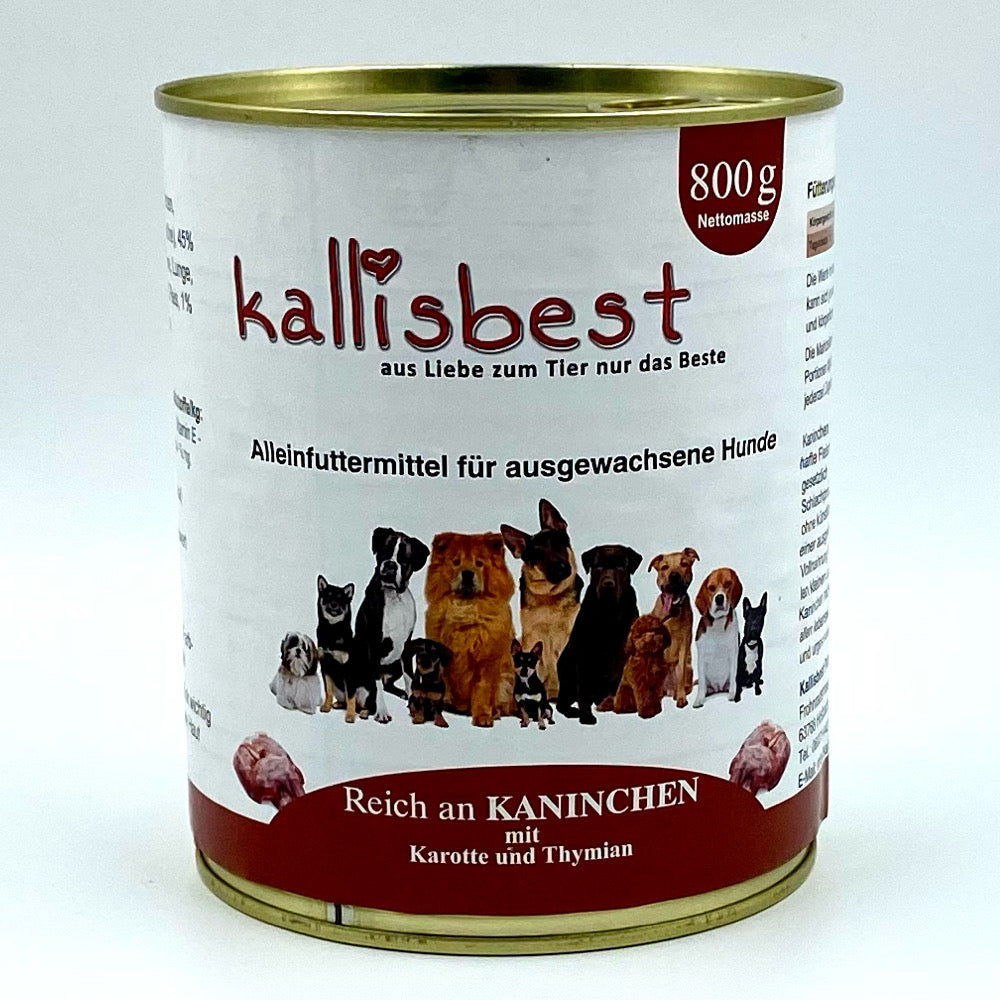 Reich an Kaninchen mit Karotte und Thymian - Kallisbest 